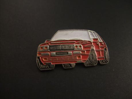 Lancia Delta brede voor- en achterschermen rood